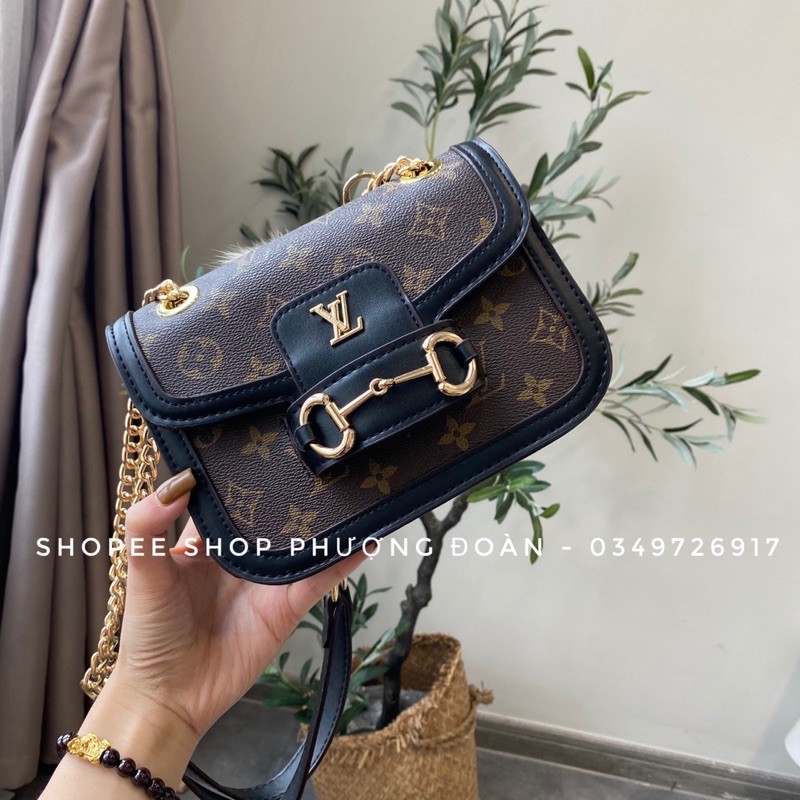 [Mã WAST10K giảm 10K đơn bất kỳ] [Eo vi Hà Hồ] Túi da mềm nhiều ngăn size 20cm sang chảnh