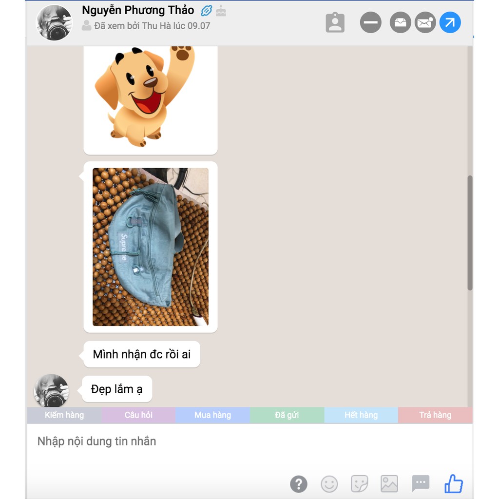 [🎁Ảnh Thật] Túi Bao Tử Đeo Chéo Nam Nữ Supreme Bag SS19 | BigBuy360 - bigbuy360.vn