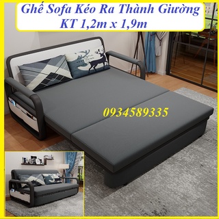 Giường sofa ghế, sofa gấp gọn khung thép sơn tĩnh điện kt 1,3m x 1,9m