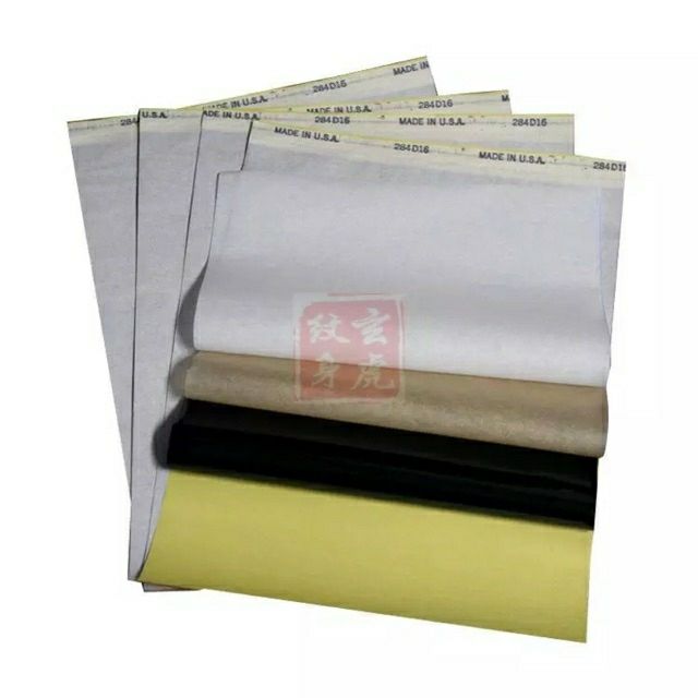 giấy than scan hình xăm loại rẻ 3 lớp(combo 10 tờ A4)