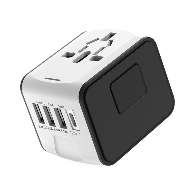 Bộ Chuyển Đổi Phích Cắm AC AC Châu Âu Tất Cả Trong Một