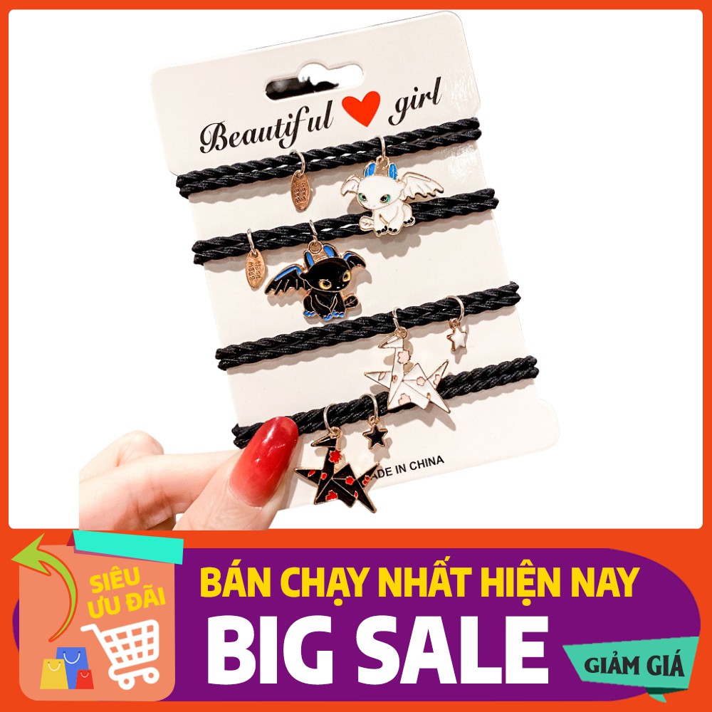 Vòng Đeo Tay cute nam châm - Vòng tay cặp đôi bạn bè