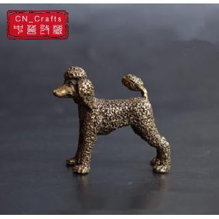 Mô Hình Chú Chó Bằng Đồng Trang Trí Dễ Thương