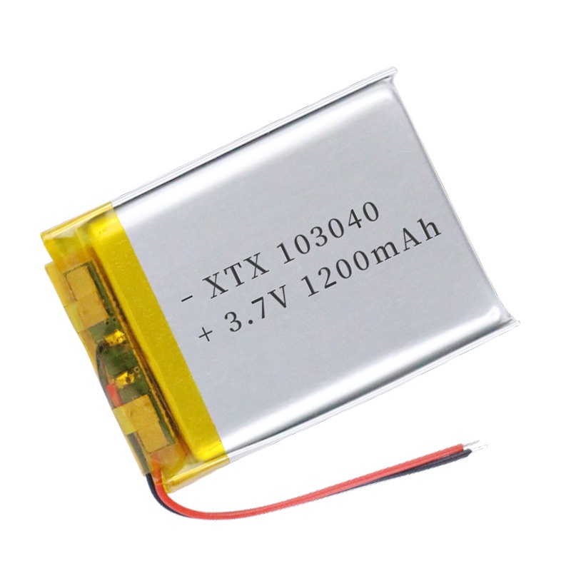 Pin Li-Po 3.7V 103040 1200mAh (Lithium Polyme) cho loa Bluetooth, Định vị GPS, Camera hành trình