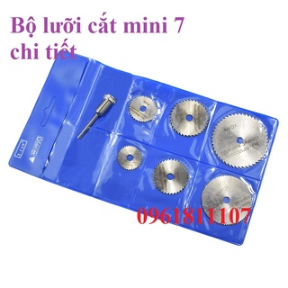 Bộ lưỡi cắt mini V2 chế máy cắt, dùng cho máy dremi, máy tiện,máy lũa, đĩa cắt mạch, đĩa cắt mini