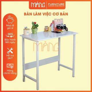 Bàn làm việc chân sắt cơ bản 40*60*75 BLV01