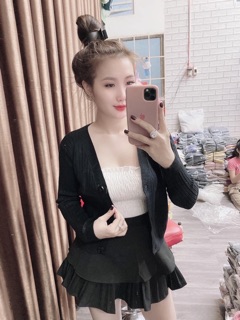 Áo Khoác Len Dệ Kim Mịn Đẹp