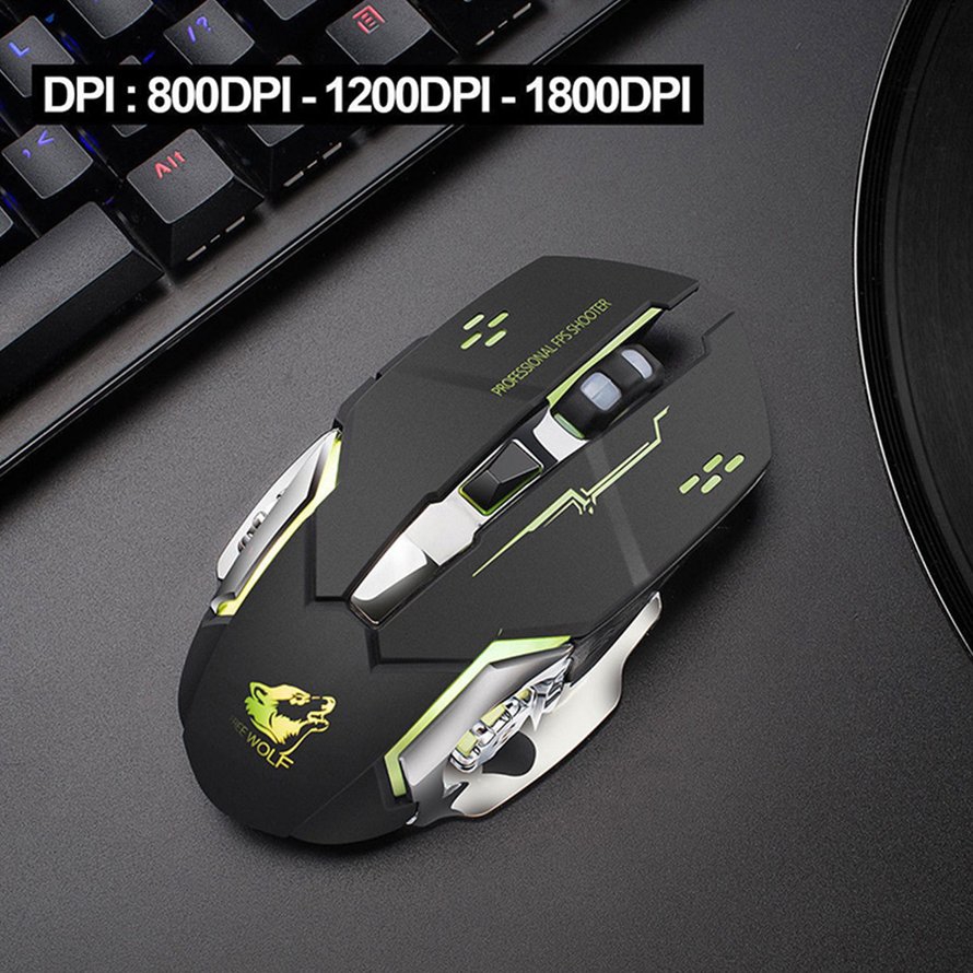 Chuột Chơi Game Không Dây X8 2400dpi