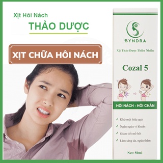 Xịt hôi nách hôi chân thảo dược khử mùi hiệu quả