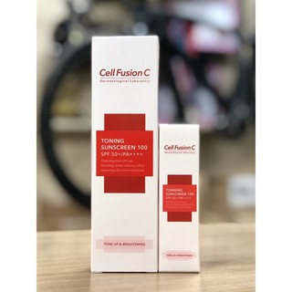 Kem Chống Nắng Nâng Tông Cell Fusion C Toning Sunscreen 100 SPF 50+/PA++++