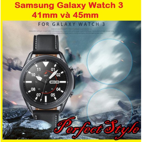 Kính cường lực, Dán màn hình cho Samsung Galaxy Watch 3 41mm và 45mm