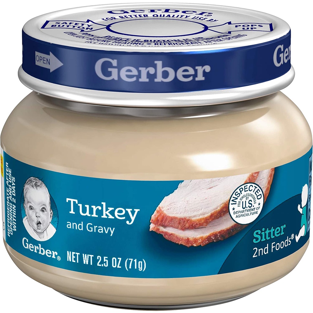 Thức ăn dặm Gerber 2nd Food cho bé
