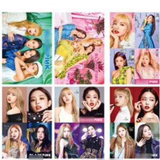 Poster Blackpink Jennie Jisoo Lisa Rose 8 tấm A3 poster ảnh in hình đẹp