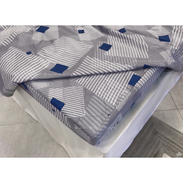Bộ ga gối Sông Hồng Basic cotton BC22057