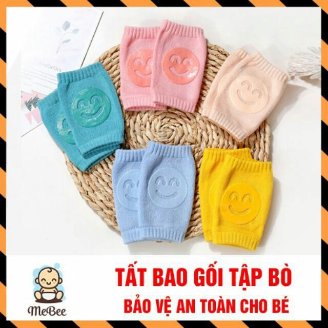 Tất / vớ tập bò bảo vệ đầu gối bé