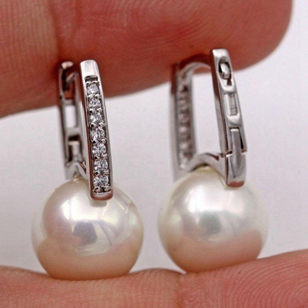 Đôi Bông Tai Mạ Vàng 18K Đính Đá Thời Trang Cho Nữ|Bịch Dẫn