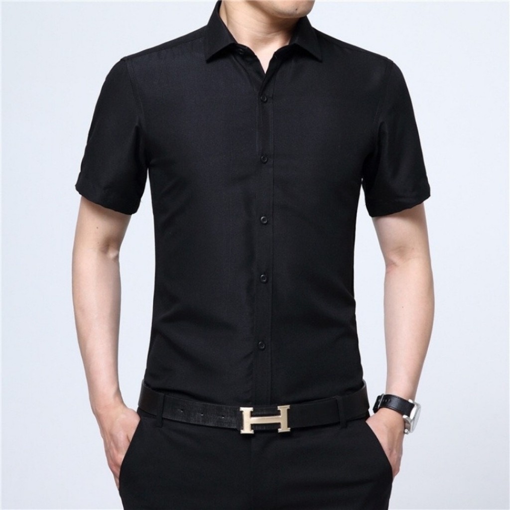 Áo Sơ Mi Nam Ngắn Tay Công Sở