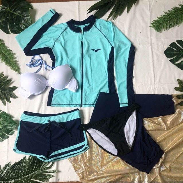 CÓ BIG SIZE - Bộ đồ bơi nam nữ áo khoác nhiều mảnh | BigBuy360 - bigbuy360.vn