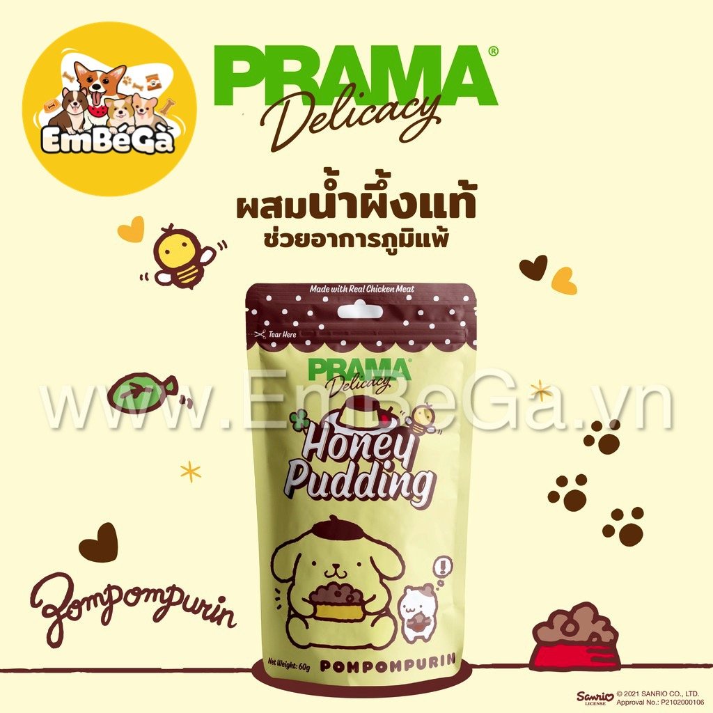 SNACK  PRAMA THƯỞNG DINH DƯỠNG CHO CHÓ