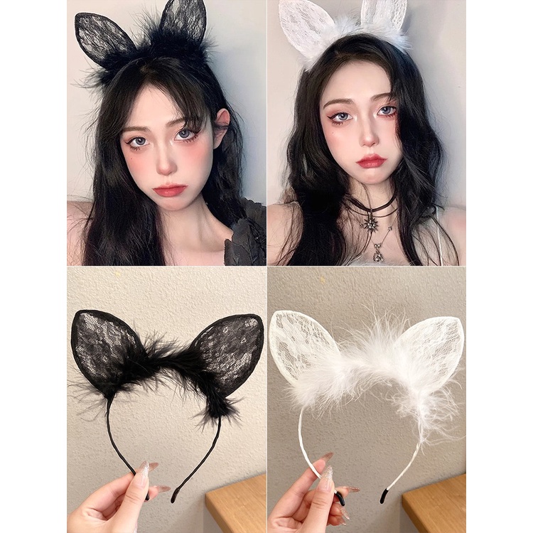 HT04 Băng Đô Tai Mèo Dễ Thương Cute Đáng iu HT04