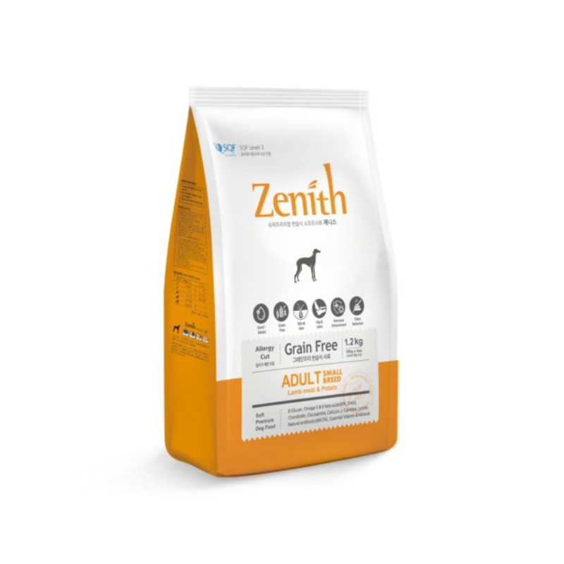 1.2kg THỨC ĂN HẠT MỀM CHÓ TRƯỞNG THÀNH ZENITH ADULT