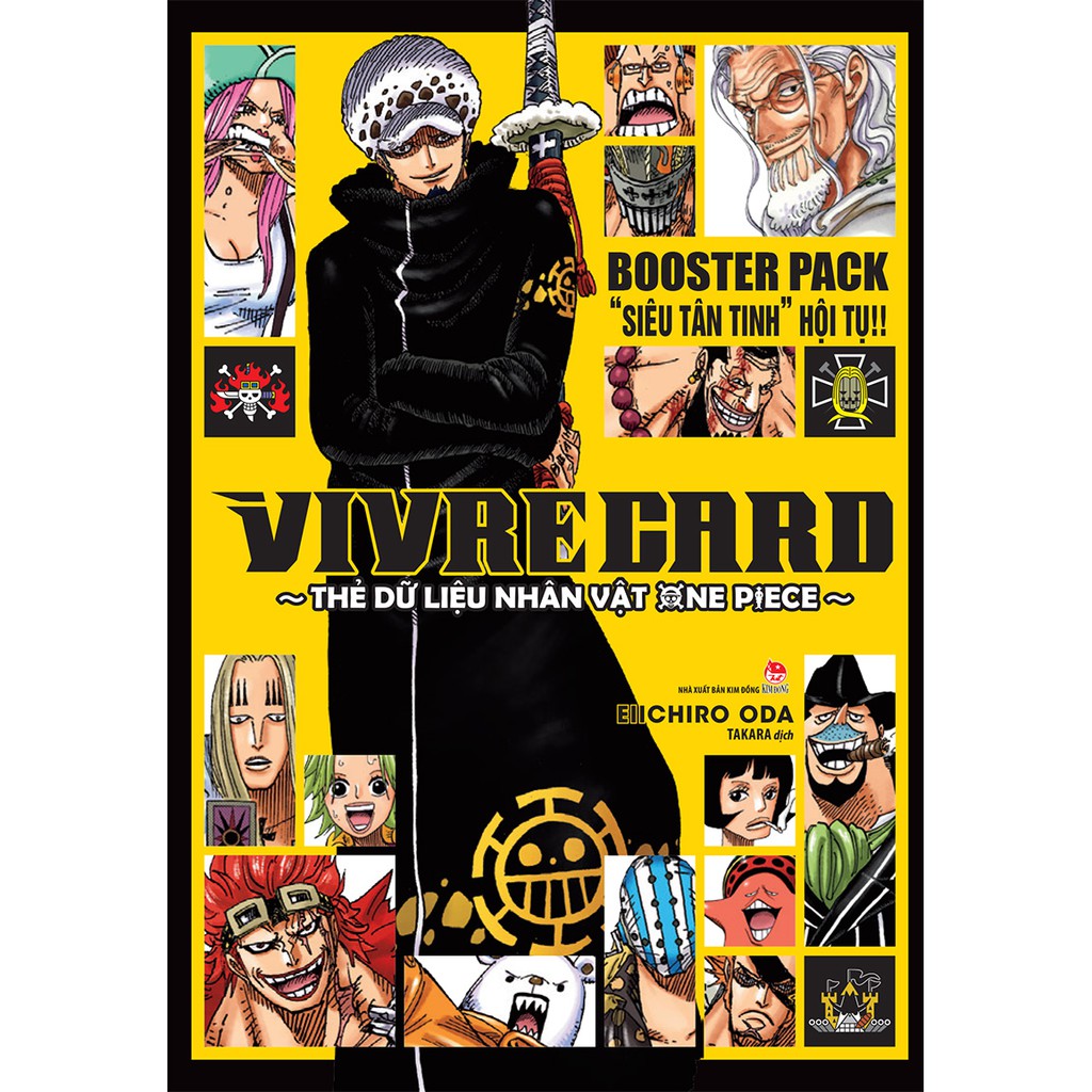 Sách - Vivre Card - Thẻ dữ liệu nhân vật One Piece 1 2 3 4 5 6 7 8 9 10 - NXB Kim Đồng