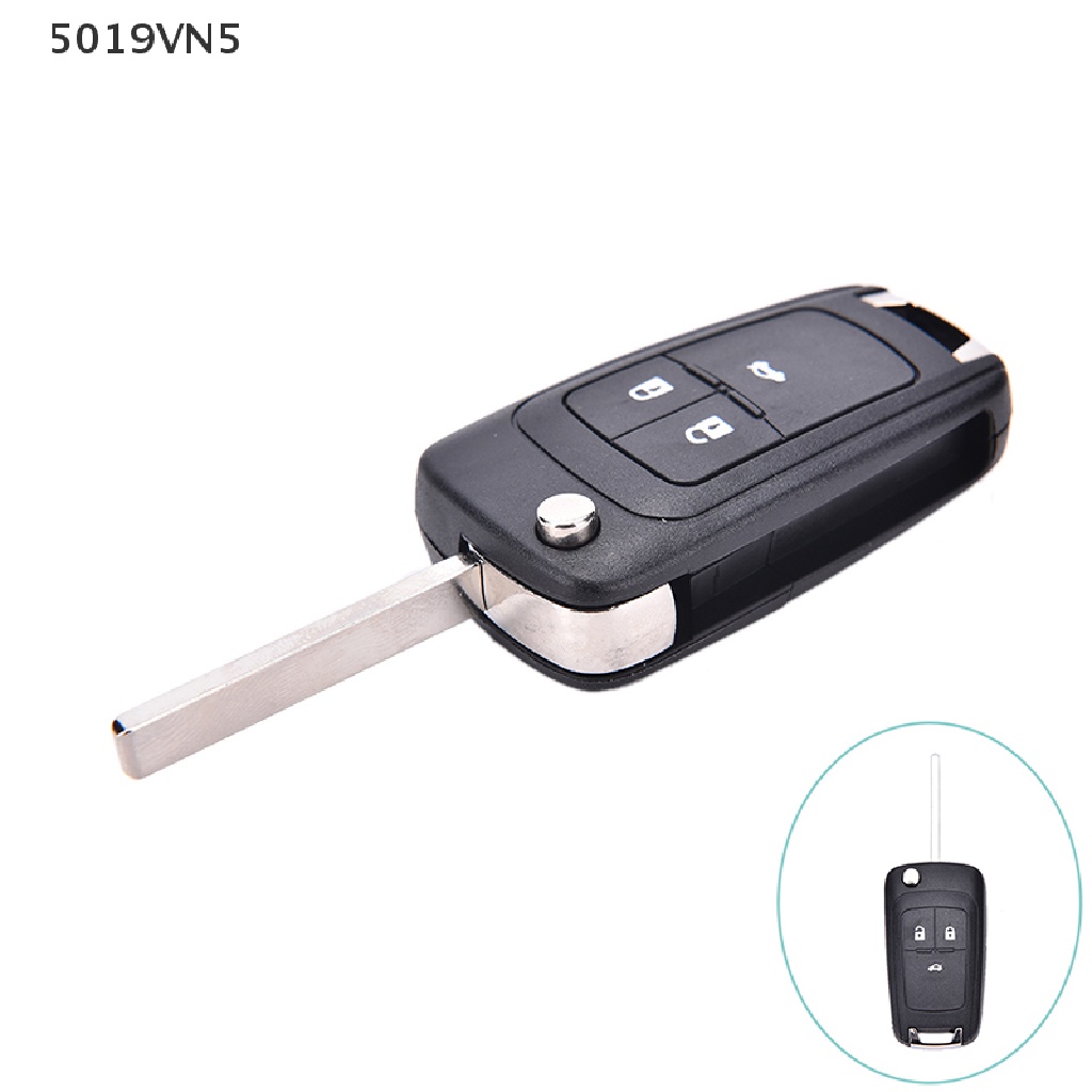 Vỏ bọc bảo vệ chìa khóa xe hơi 3 nút bấm dành cho Chevrolet Cruze