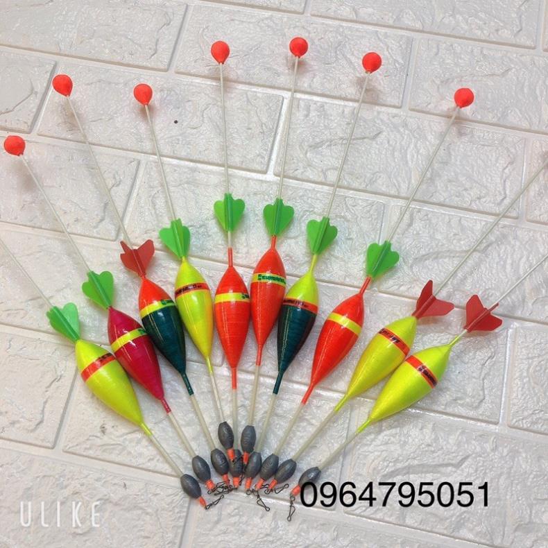 Phao câu lục chân chì 10g gắn sẵn link sản phẩm tốt 68