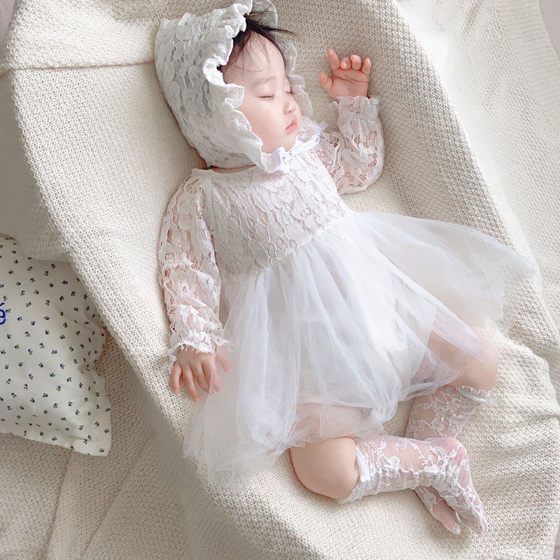 VÁY REN TRẮNG THIÊN THẦN CHO BÉ (098)