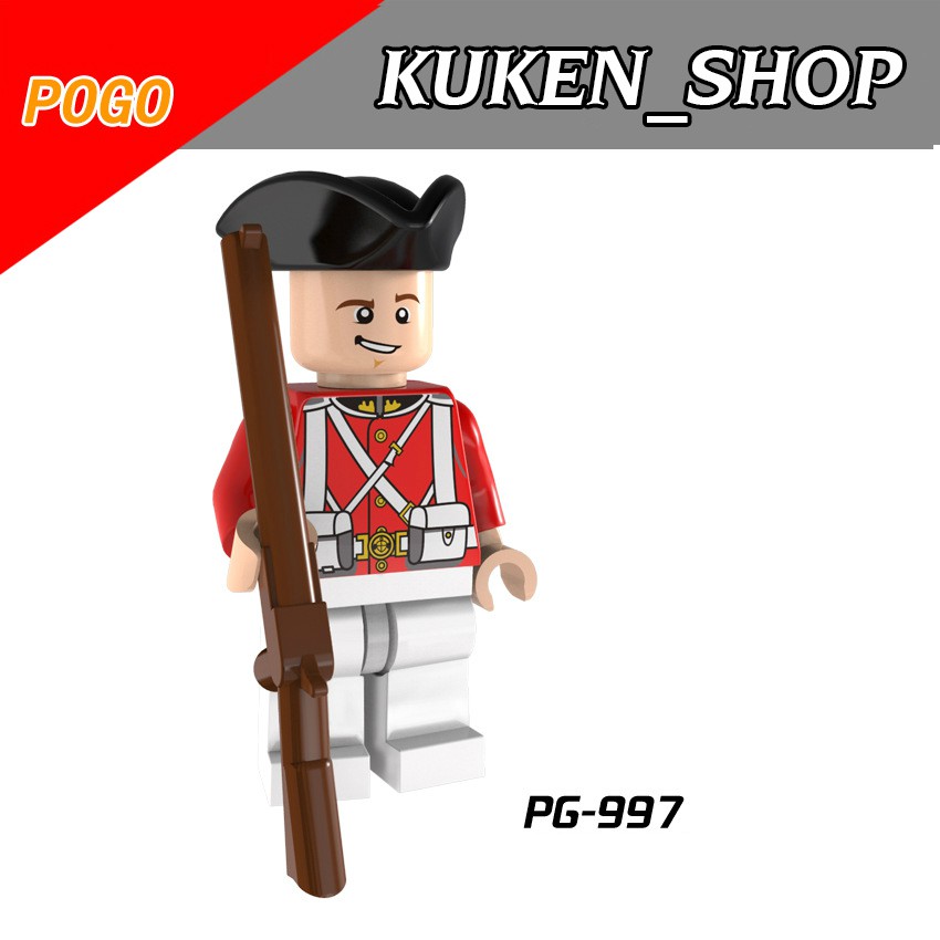 Minifigures Army Lính Cận Đại Lính Hoàng Gia PG991 PG992 PG993 PG994 PG995 PG996 PG997 PG998