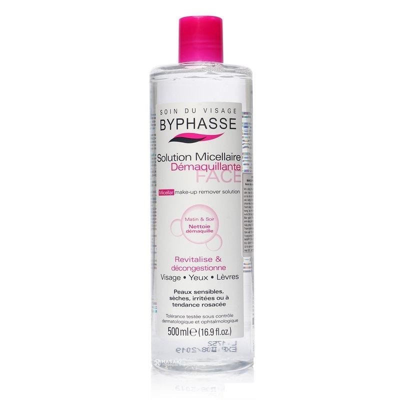 [HSD 2021] Nước tẩy trang BYPHASSE Solution Micellaire Face 500ml