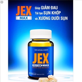 (Hàng Chính Hãng) Viên Uống JEX MAX Chai 30 Viên