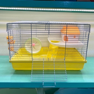 Lồng Đại Hamster 47cm Full Phụ Kiện