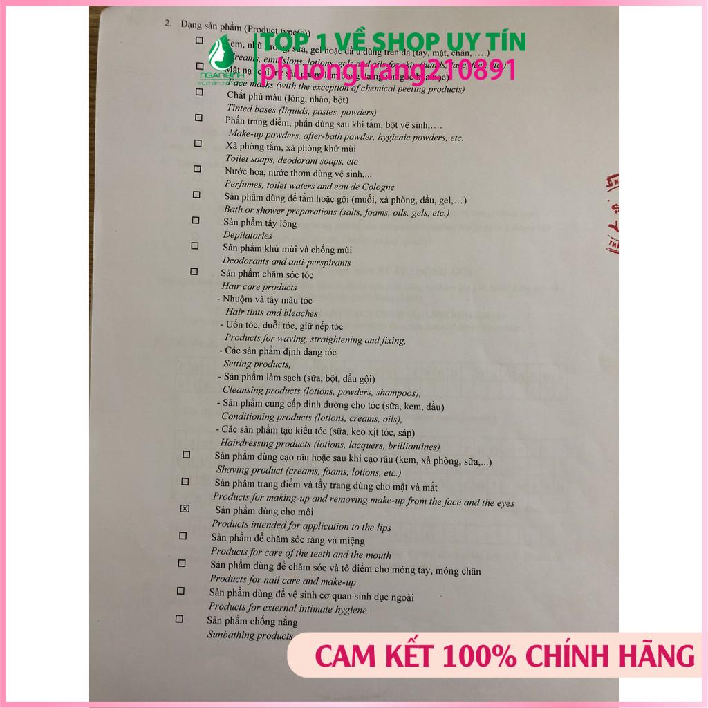 (SON SÁP)Son môi ngân bình,son thỏi,son luxury,son bền màu,lâu trôi,lâu phai,lên màu tự nhiên