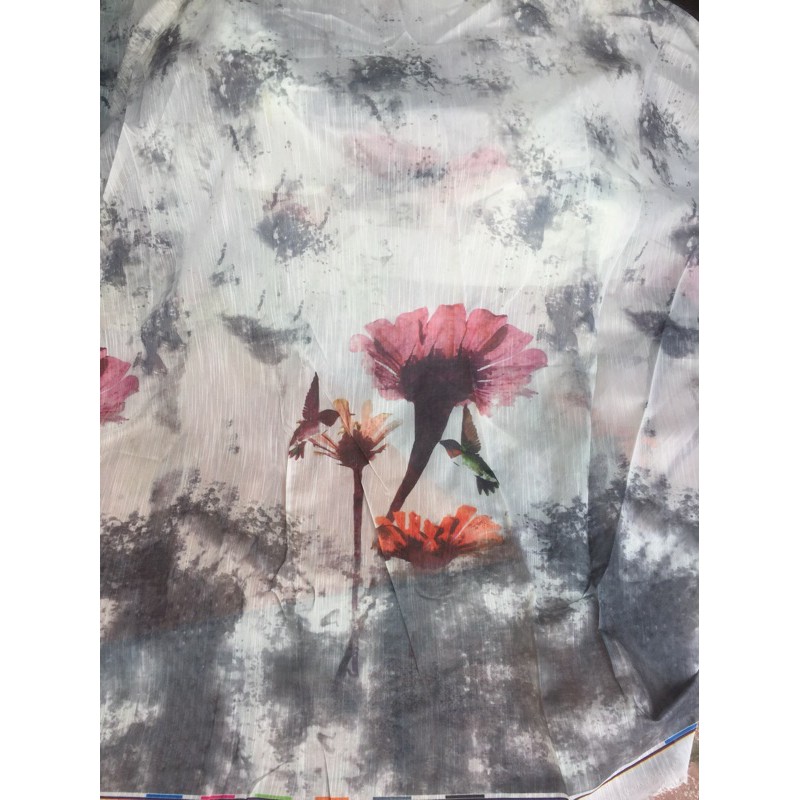 vải organza xước