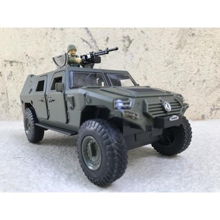 Mô hình xe quân sự Bọc thép Dongfeng Warriors 4X4 1:24