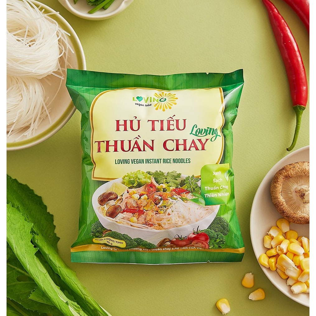 <VEGAN> Hủ tiếu Loving thuần chay ăn liền | BigBuy360 - bigbuy360.vn