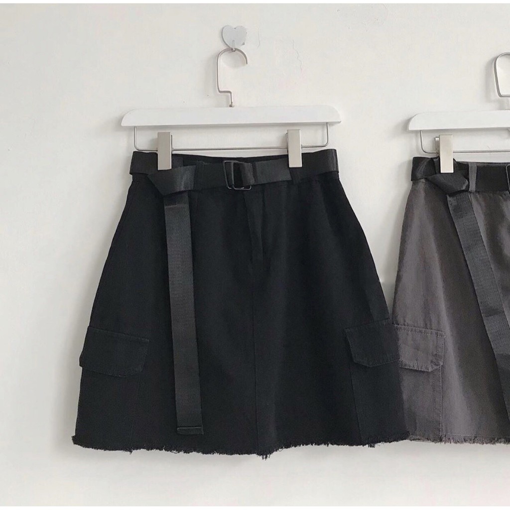 Chân Váy KAKI TÚI HỘP 02 Nữ  1hitshop