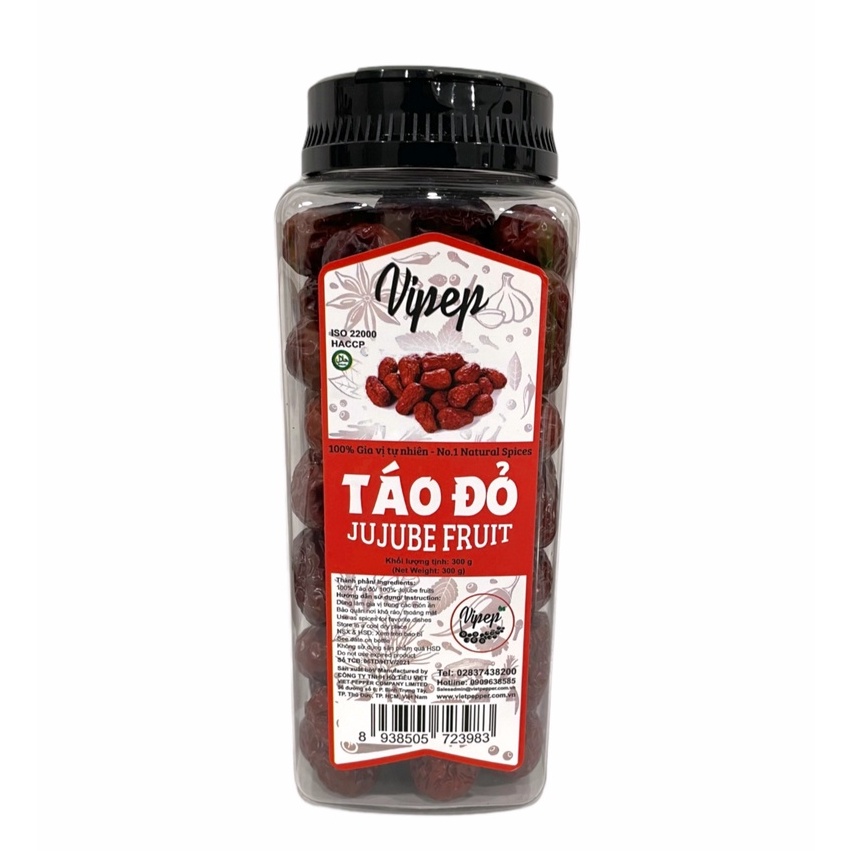 Táo đỏ Vipep 300gr quả to, đều, ngon sử dụng trong nấu ăn hoặc pha nước, nấu trà