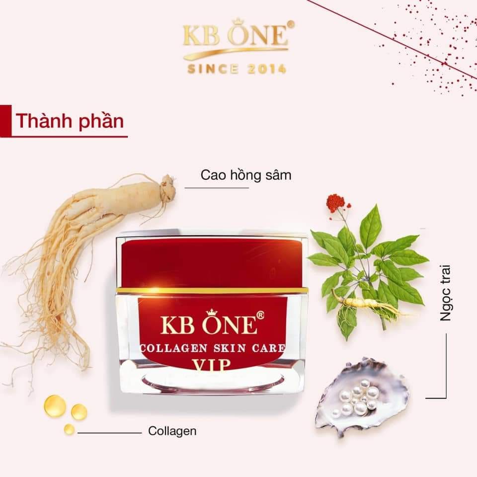 KEM VIP ĐỎ KB ONE 15G-50G LÀM MỜ NÁM, TÀN NHANG