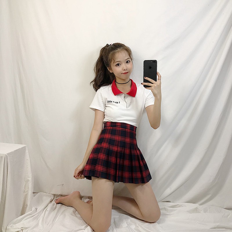 Chân váy tennis nữ Emilyshop ulzzang