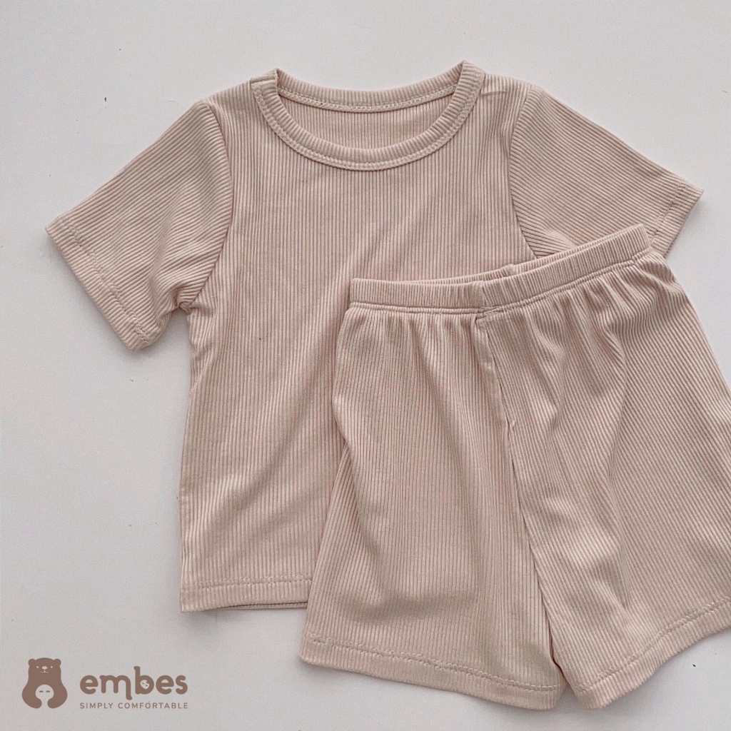 Bô cộc tay cho bé trai bé gái, đồ bộ cho bé gái bé trai thun tăm thanh hằng baby 7kg đến 17 kg