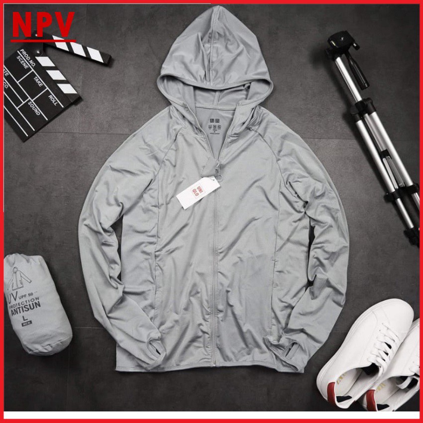 Áo chống nắng nam kim cương NPV, áo khoác nắng nam chất vải thông hơi có mũ | BigBuy360 - bigbuy360.vn