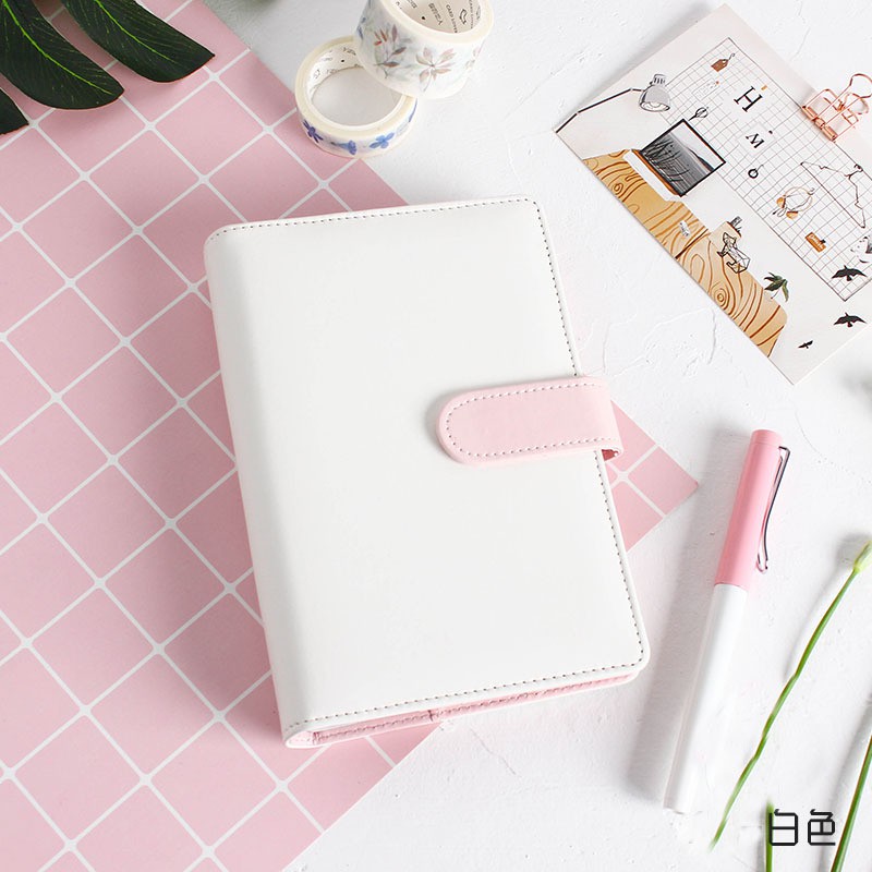 Sổ da bìa còng Planner A5/A6 cao cấp (Không kèm ruột sổ)