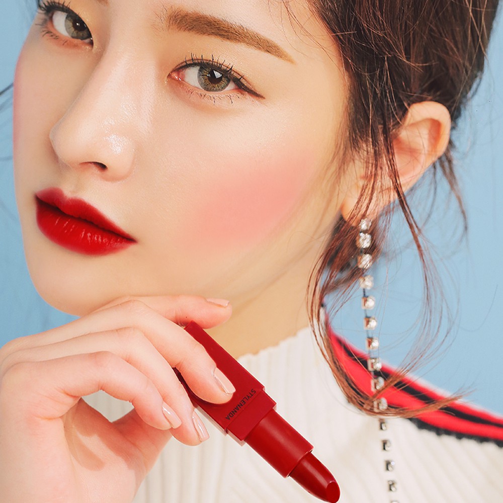 Son Lì 3CE Đỏ Thuần Satin - 3CE Red Recipe Matte Lip Color 212 Moon