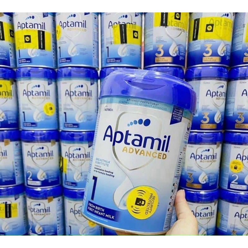 [Mẫu Mới] Sữa Aptamil Bạc Anh Số 1,2,3 800G