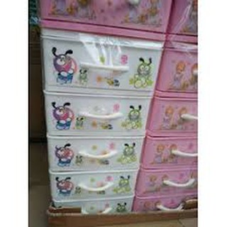 TỦ NHỰA 5 TẦNG ĐỰNG ĐỒ CÁ NHÂN MINI