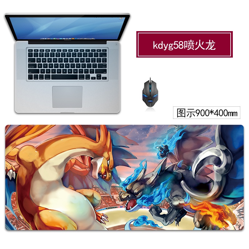 Miếng Lót Chuột Và Bàn Phím In Hình Pokemon Dễ Thương 2022