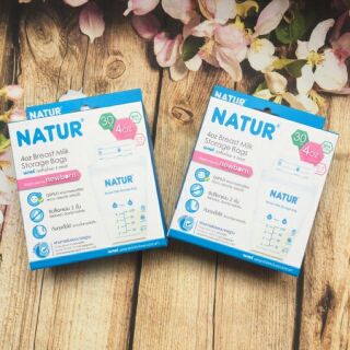 Combo 2 hộp túi trữ sữa Natur hộp 30 túi