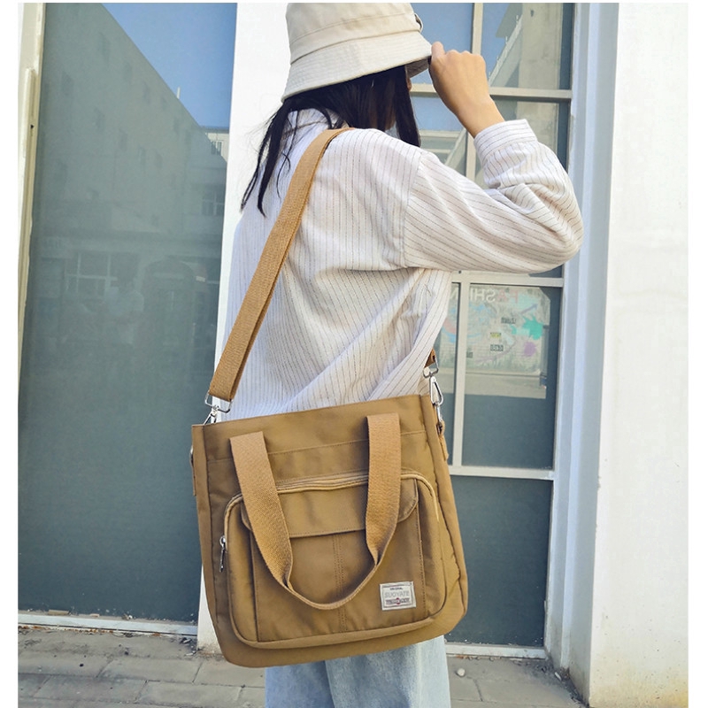 Túi xách canvas cỡ lớn thời trang cho nữ